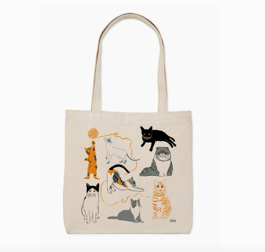 Cat Everyday Reusable Shopping Tote