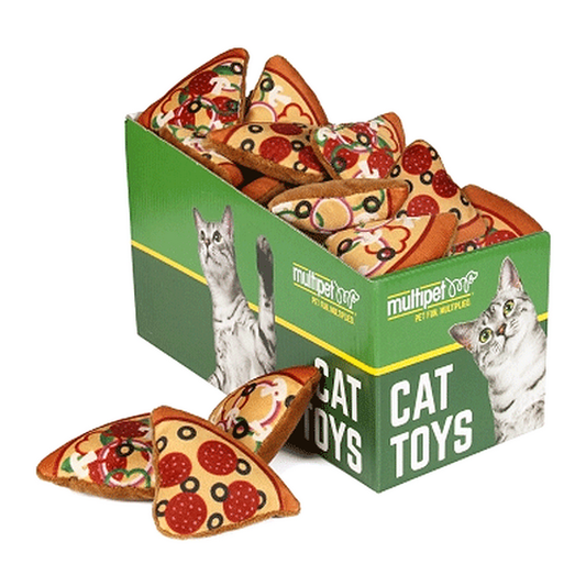 Multipet Pizza Cat Toys