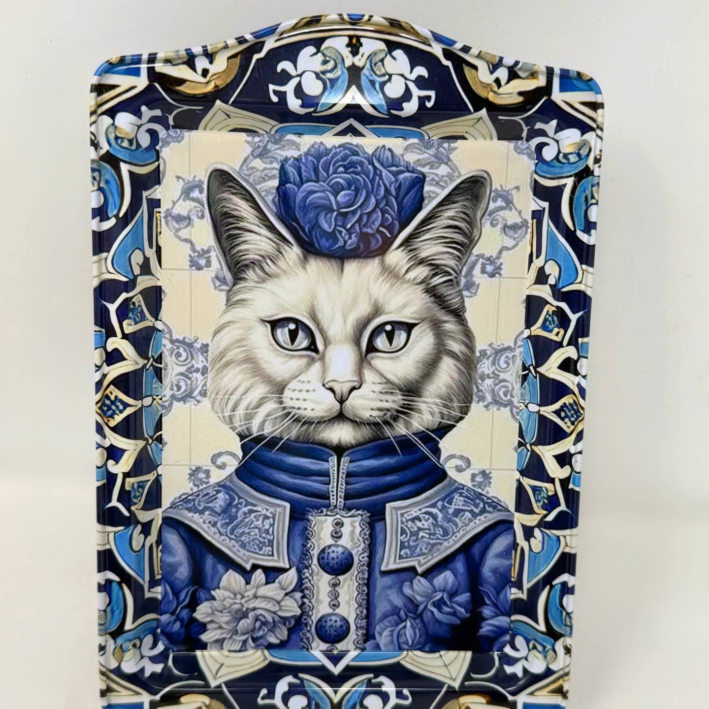 Cat Design Tray Vanity Tray