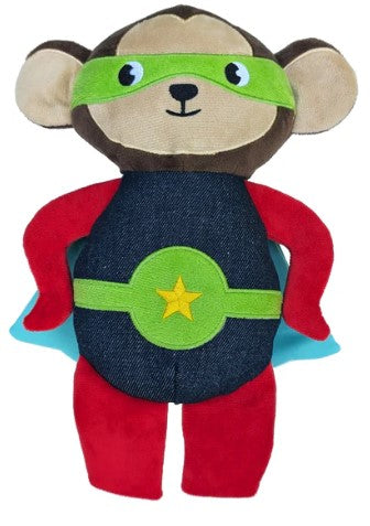 Dog Meets Toy - 12" Super Hero Team Plus Dog Toy