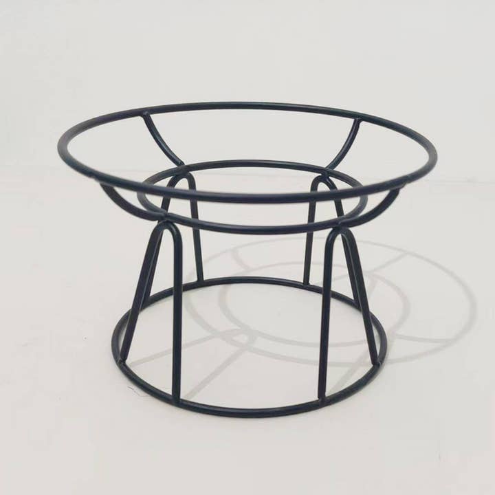 Fishbone Paw Ceramic Pet Bowl with Stand