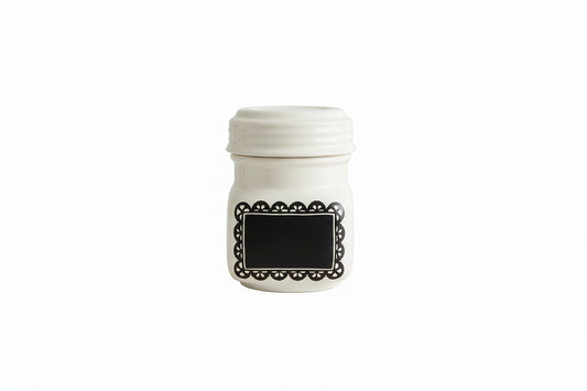 Ore Originals Living Goods Chalk-A-Doodle Ceramic Mini Jar
