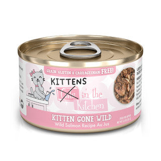 Kittens in the Kitchen: Kitten Gone Wild (Wild Salmon Recipe Au Jus )