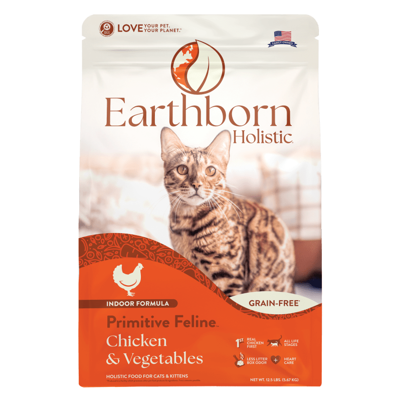 Earthborn Holistic Food For Cats and Kittens 4lb bag