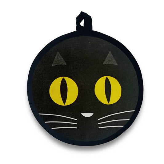 Naked Decor - Round Cat Potholders / Hot Pad