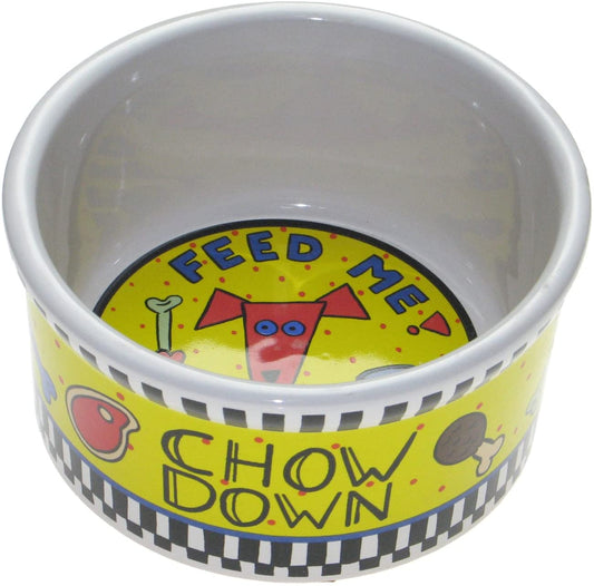 Feed Me Dog Bowl