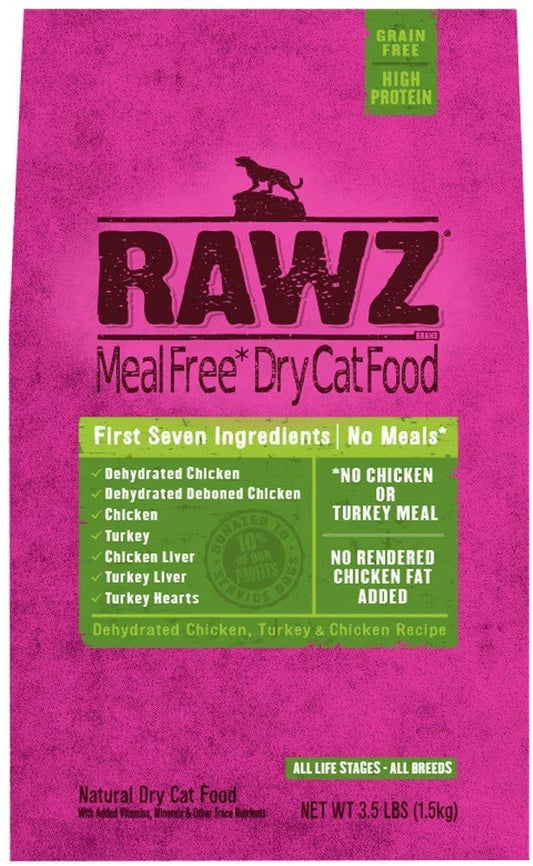 Rawz Meal Free Dry Cat Food 3.5lb