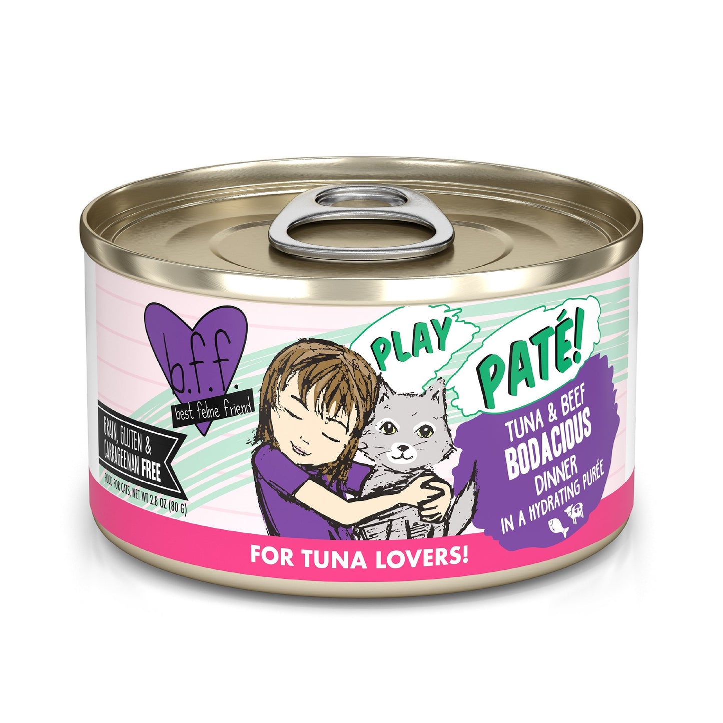 BFF PLAY (Paté Lovers, Aw Yeah!) Cat Food 2.8oz