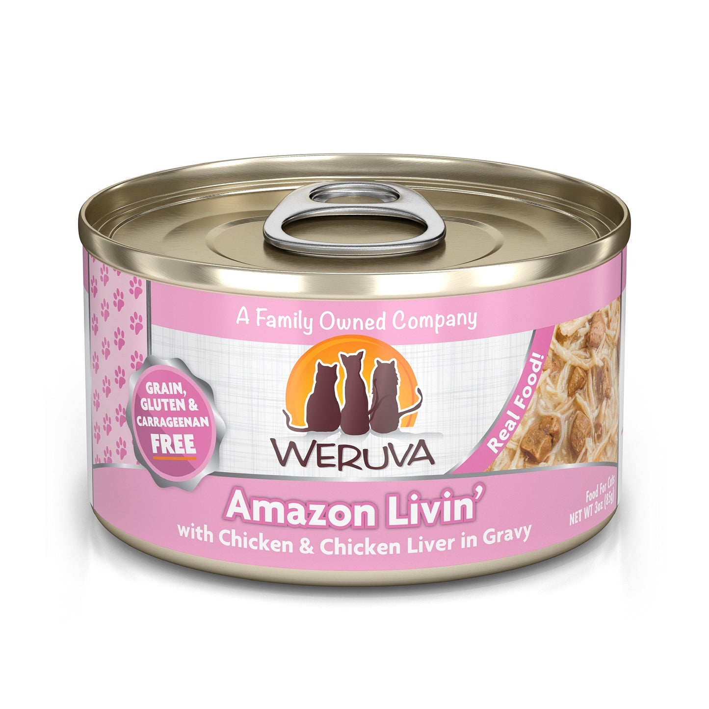 Weruva Classic Cat Food Flavors in Gravy 3.0oz