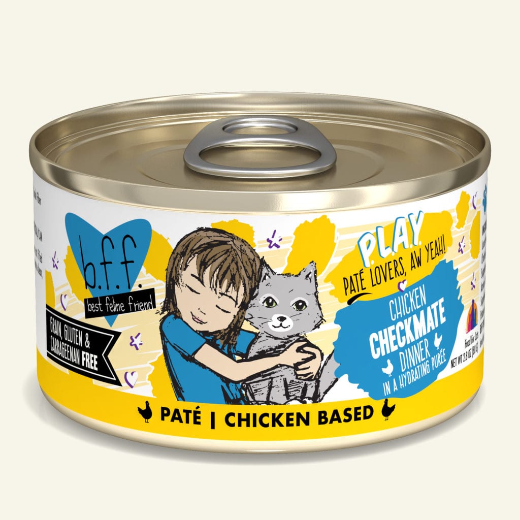 BFF PLAY (Paté Lovers, Aw Yeah!) Cat Food 2.8oz