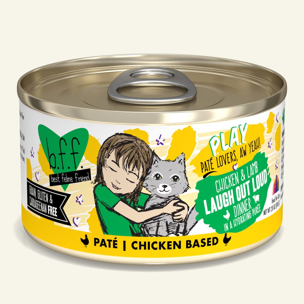 BFF PLAY (Paté Lovers, Aw Yeah!) Cat Food 2.8oz