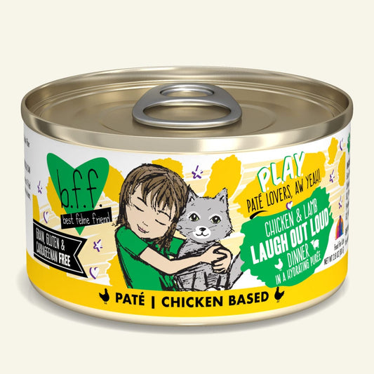 BFF PLAY (Paté Lovers, Aw Yeah!) Cat Food 2.8oz