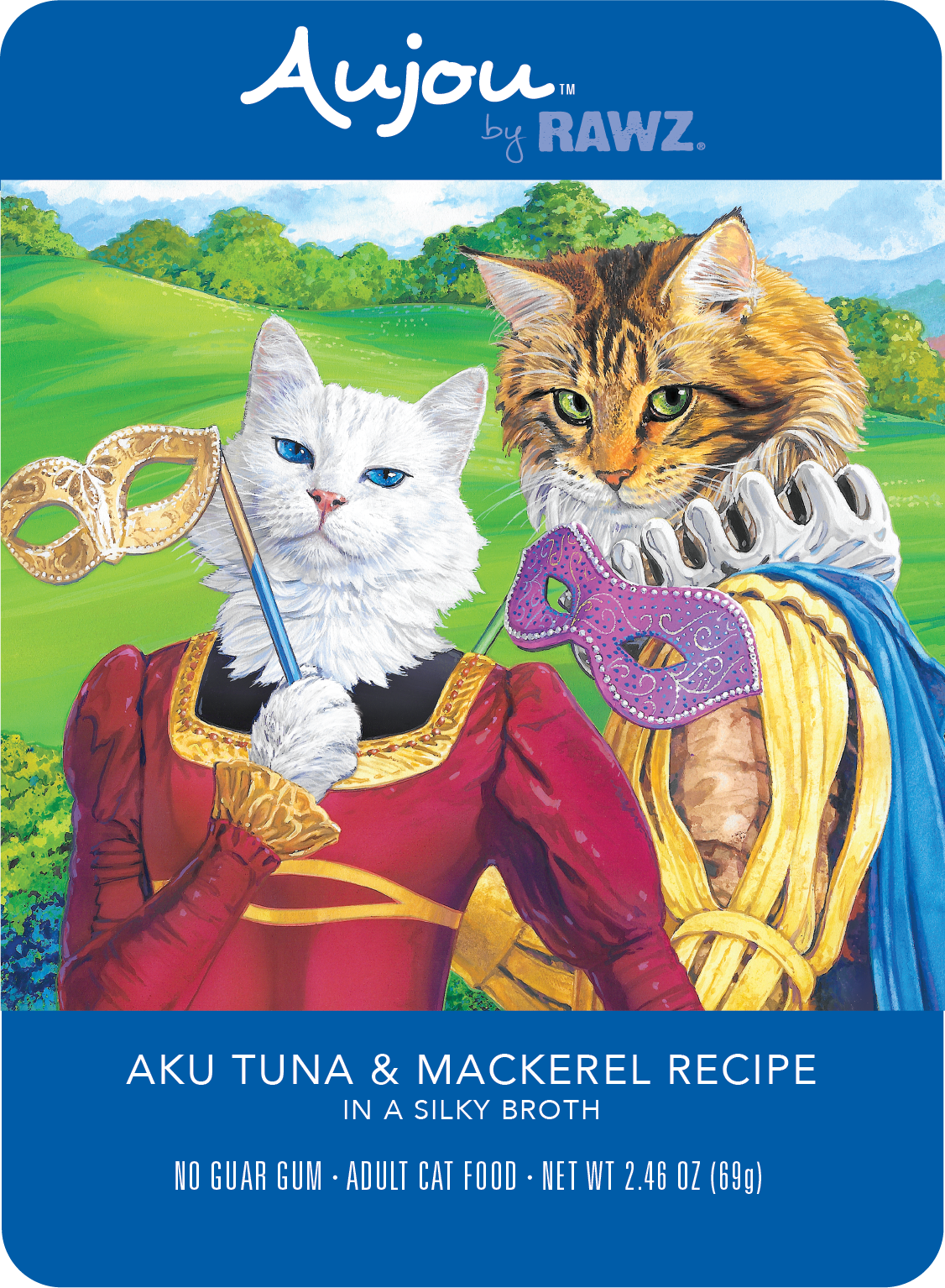 Aujou By RAWZ - Shredded Cat Food Pouches