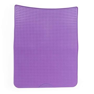 Messy Cats - Silicone Litter Mat with Graduated Spikes, 18" x 14"