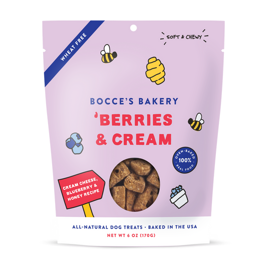 Bocce's Bakery - 'Berries & Cream Soft & Chewy Treats