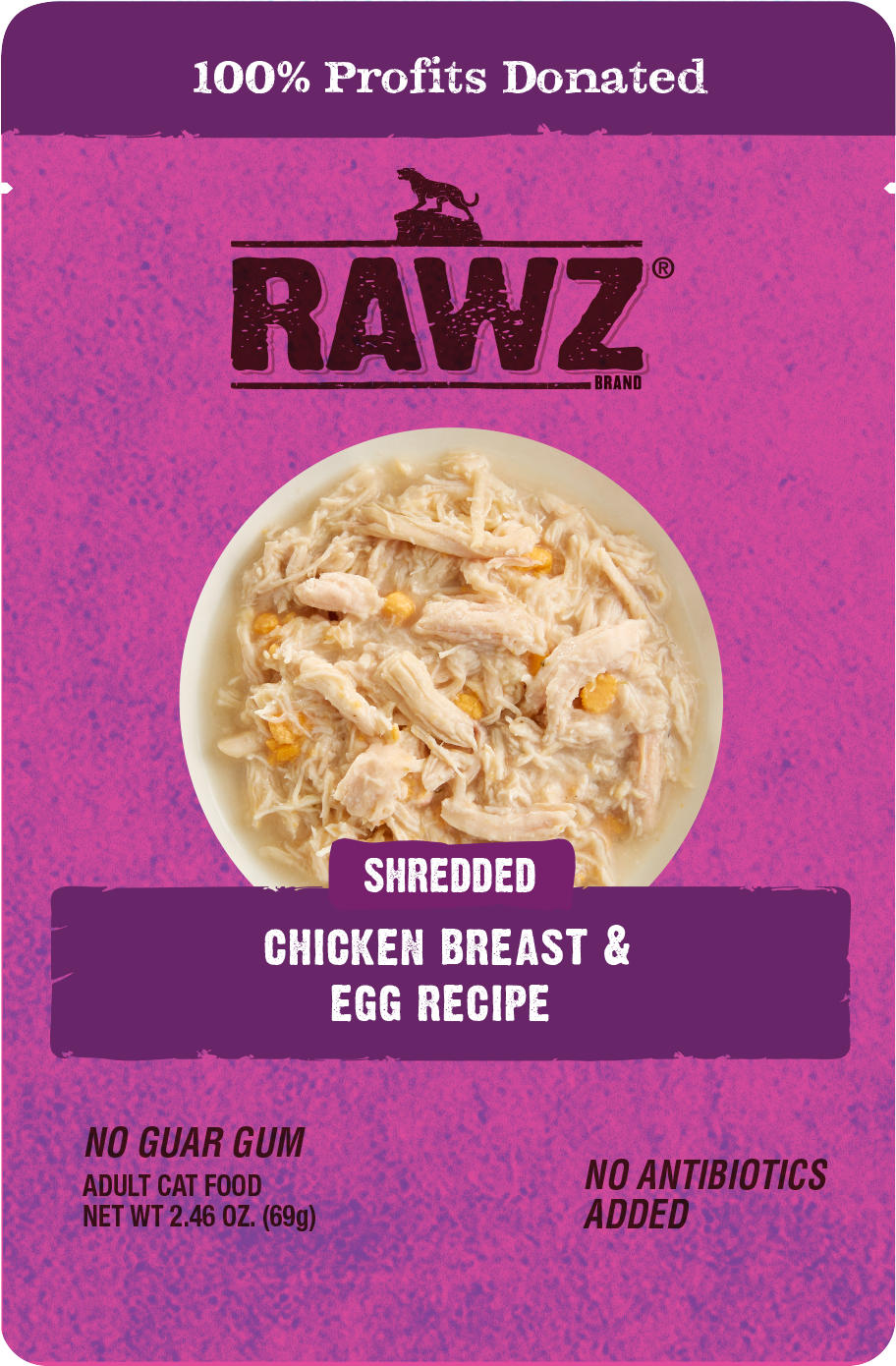 RAWZ Shredded Gum Free Pouches