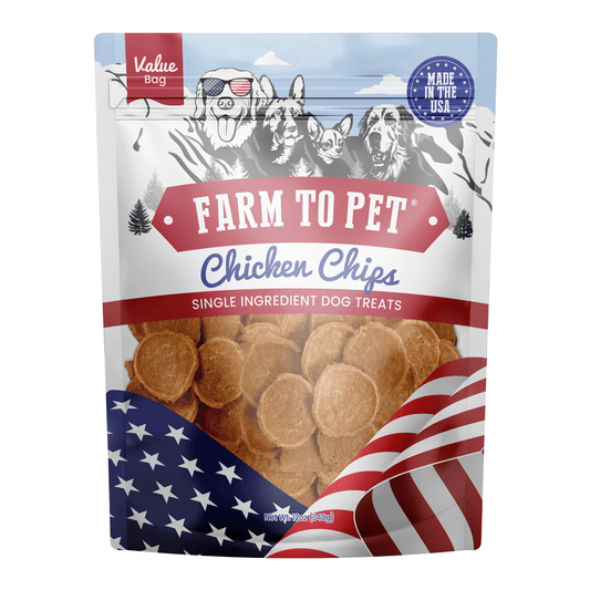 USA Made Americana Chicken Chips for Dogs