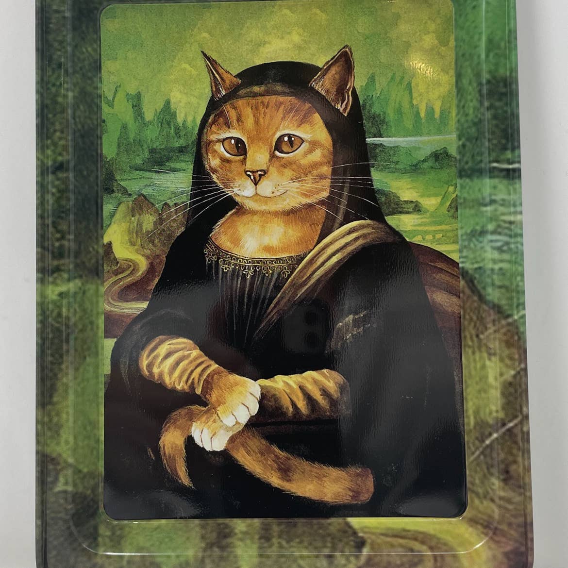 Cat Design Tray Vanity Tray