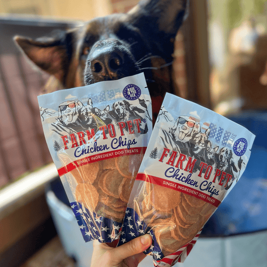 USA Made Americana Chicken Chips for Dogs