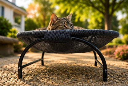 PAWFECT - Elevated breathable mesh elevated cat bed lounger
