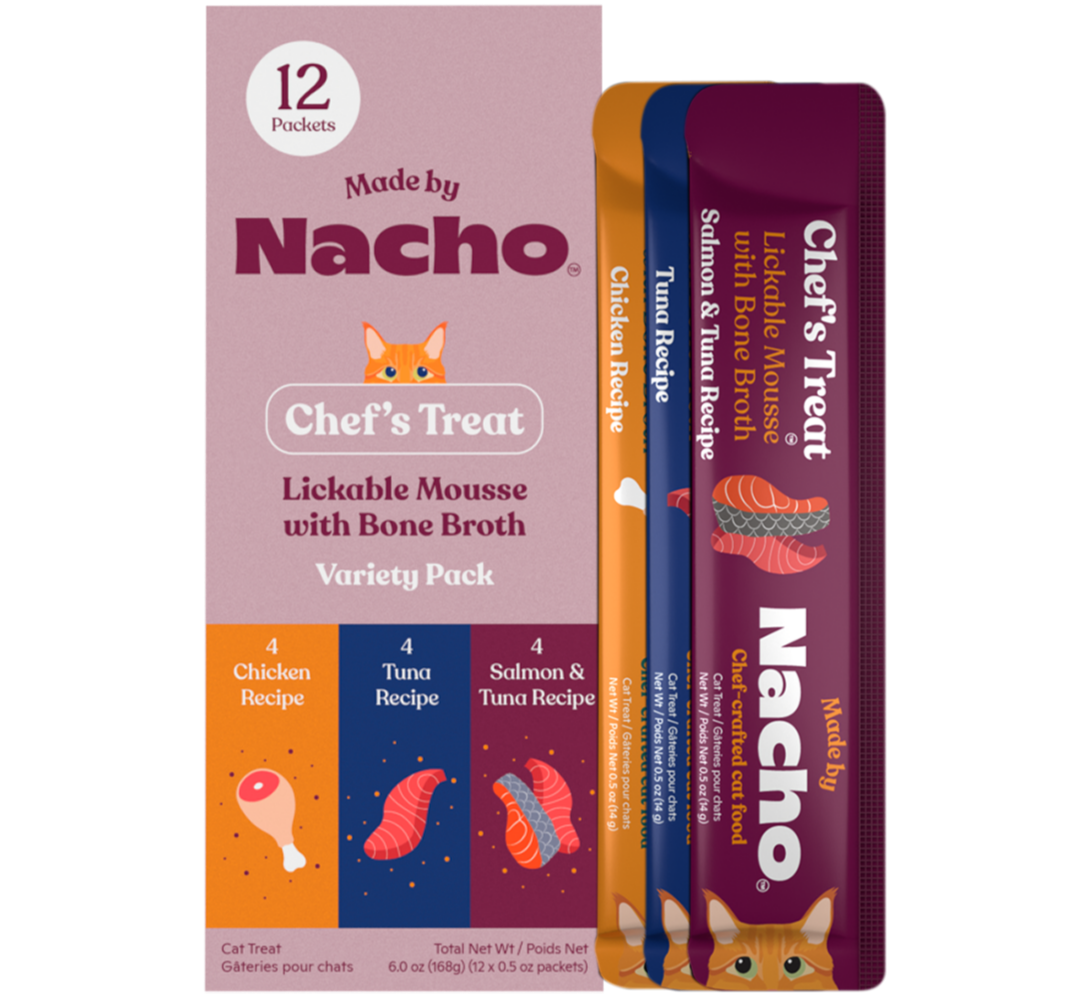 Lickable Mousse Treats Variety Pack