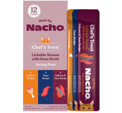 Lickable Mousse Treats Variety Pack