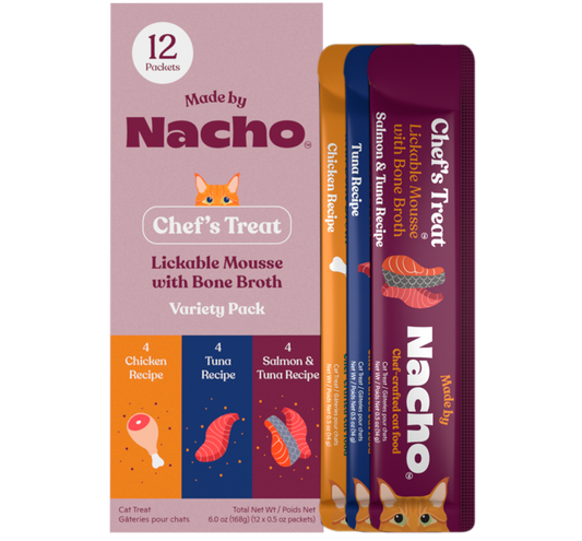 Lickable Mousse Treats Variety Pack