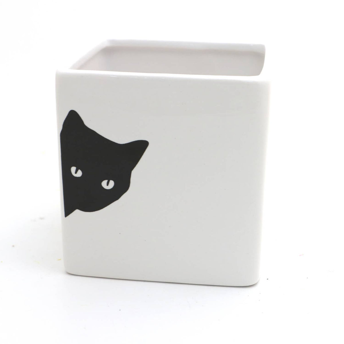 Cat planter, small indoor planter, gift for cat lover