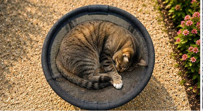 PAWFECT - Elevated breathable mesh elevated cat bed lounger