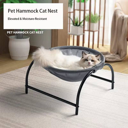 PAWFECT - Elevated breathable mesh elevated cat bed lounger
