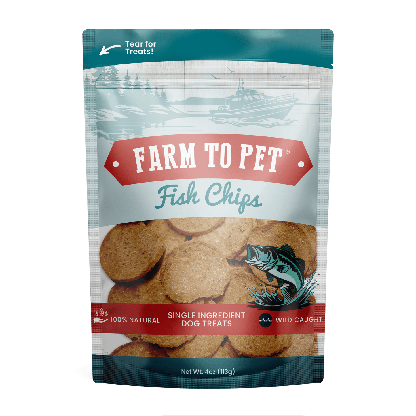 Farm To Pet: Fish Chips Dog Treats