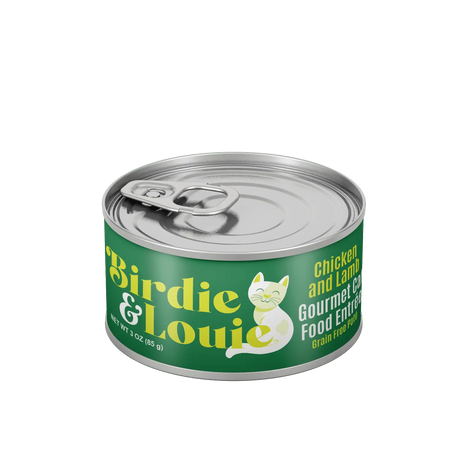 Birdie & Louie Pate Wet Cat Food 3oz