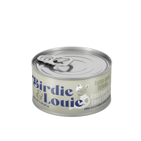 Birdie & Louie Flakes in Broth Wet Cat Food 3oz