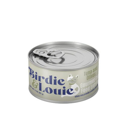 Birdie & Louie Flakes in Broth Wet Cat Food 3oz