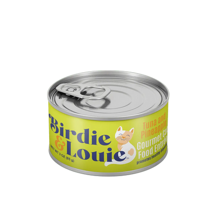 Birdie & Louie Flakes in Broth Wet Cat Food 3oz