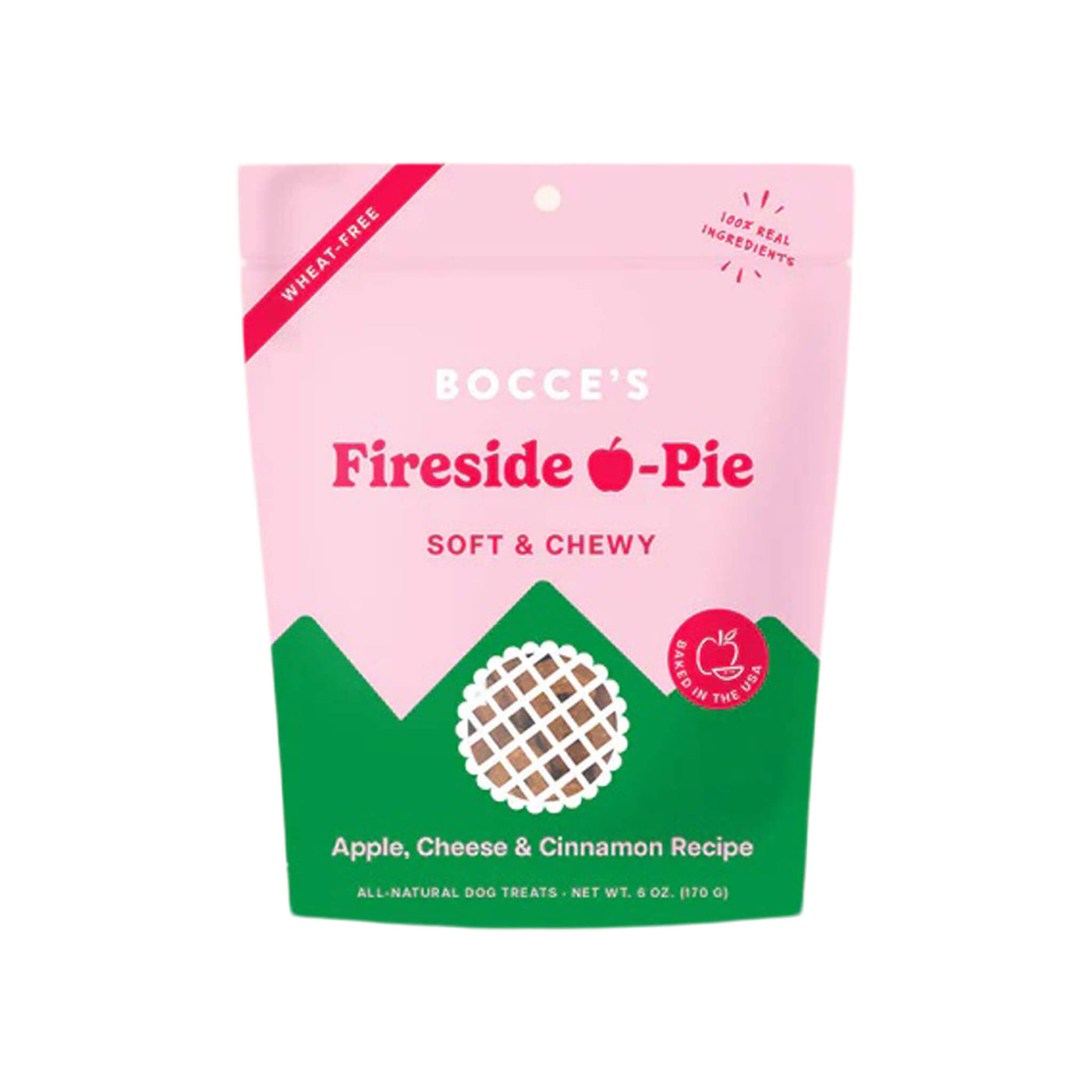 Bocce's Soft & Chewy Fireside Apple Pie Recipe Dog Treats