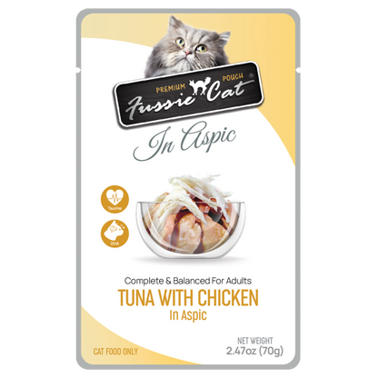 Fussie Cat Premium Pouches In Gravy