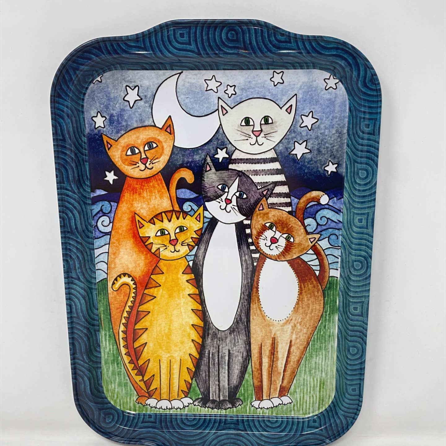 Cat Design Tray Vanity Tray