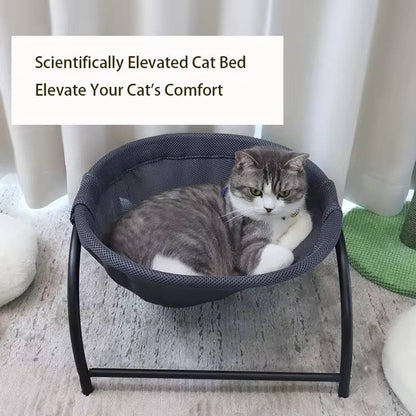 PAWFECT - Elevated breathable mesh elevated cat bed lounger