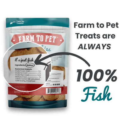 Farm To Pet: Fish Chips Dog Treats