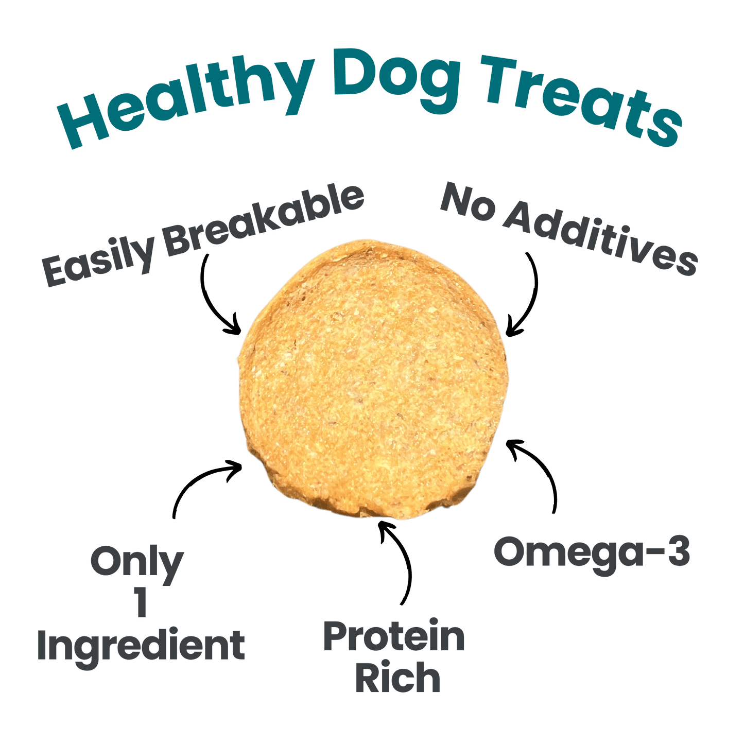 Fish Chips Healthy Dog Snack Pack (6 pieces)