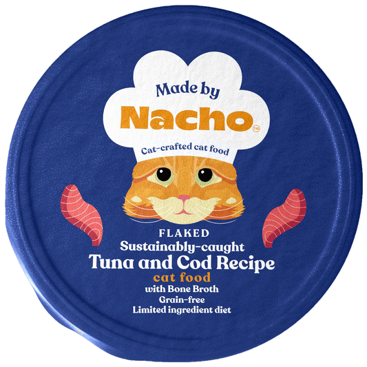 Grain-Free Flaked Tuna and Cod Recipe 4oz