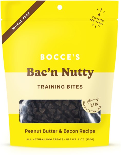 Bocce's Bac'n Nutty Training Bites