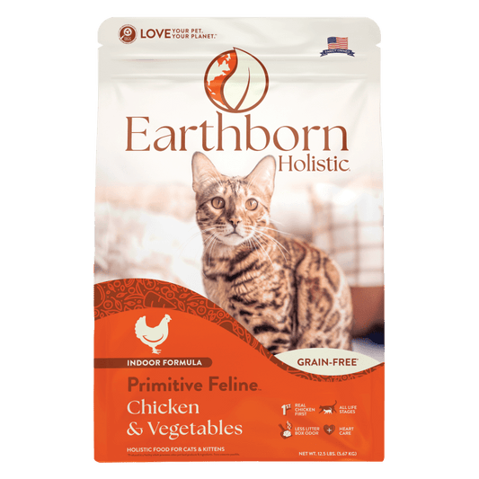 Earthborn Holistic Food For Cats and Kittens 4lb bag