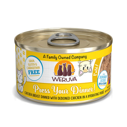 Weruva Cat Patés Dinner in a Hydrating Purée