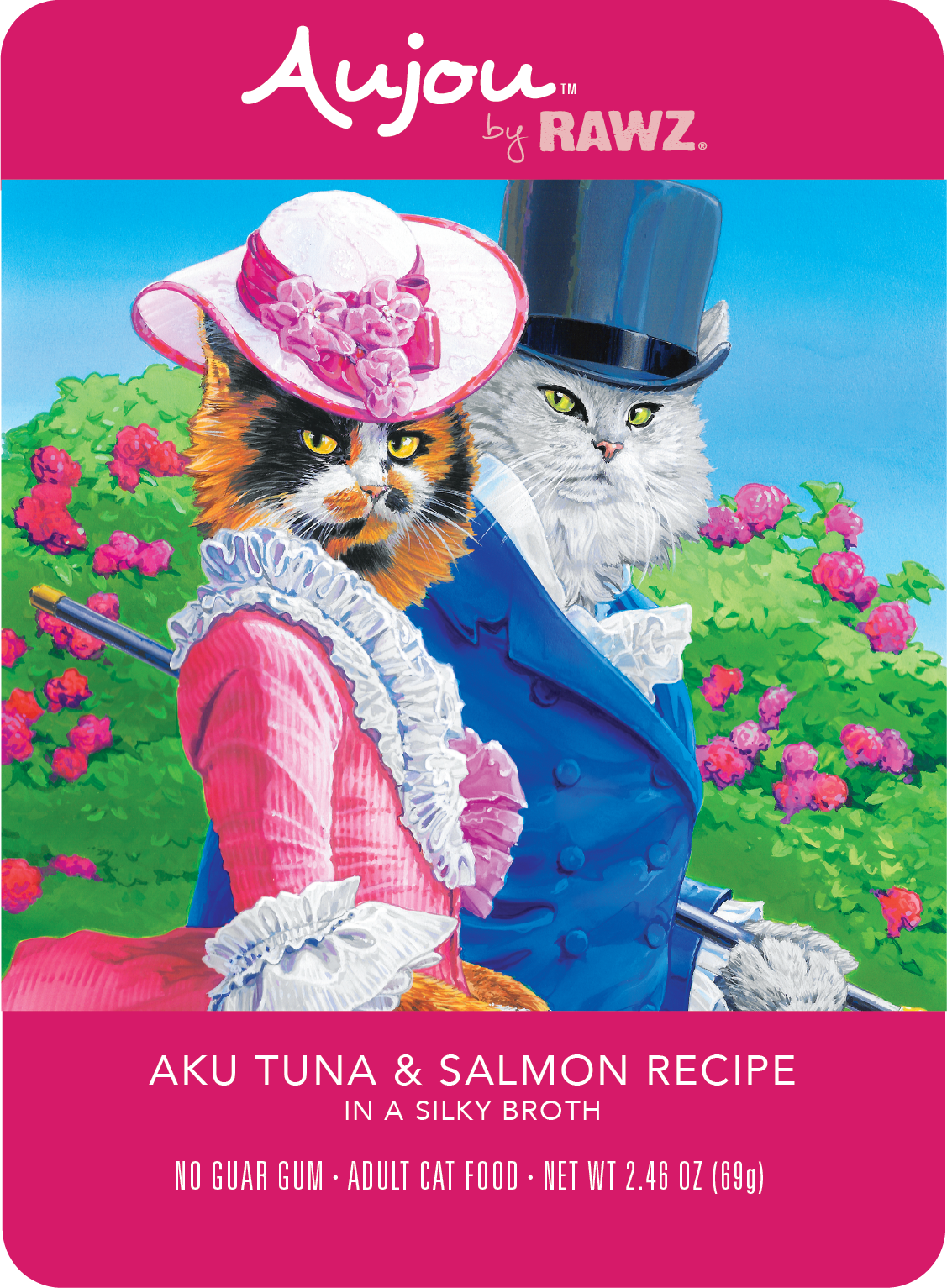 Aujou By RAWZ - Shredded Cat Food Pouches