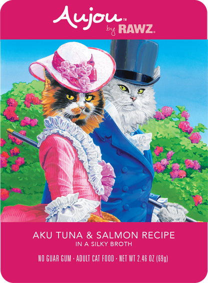 Aujou By RAWZ - Shredded Cat Food Pouches