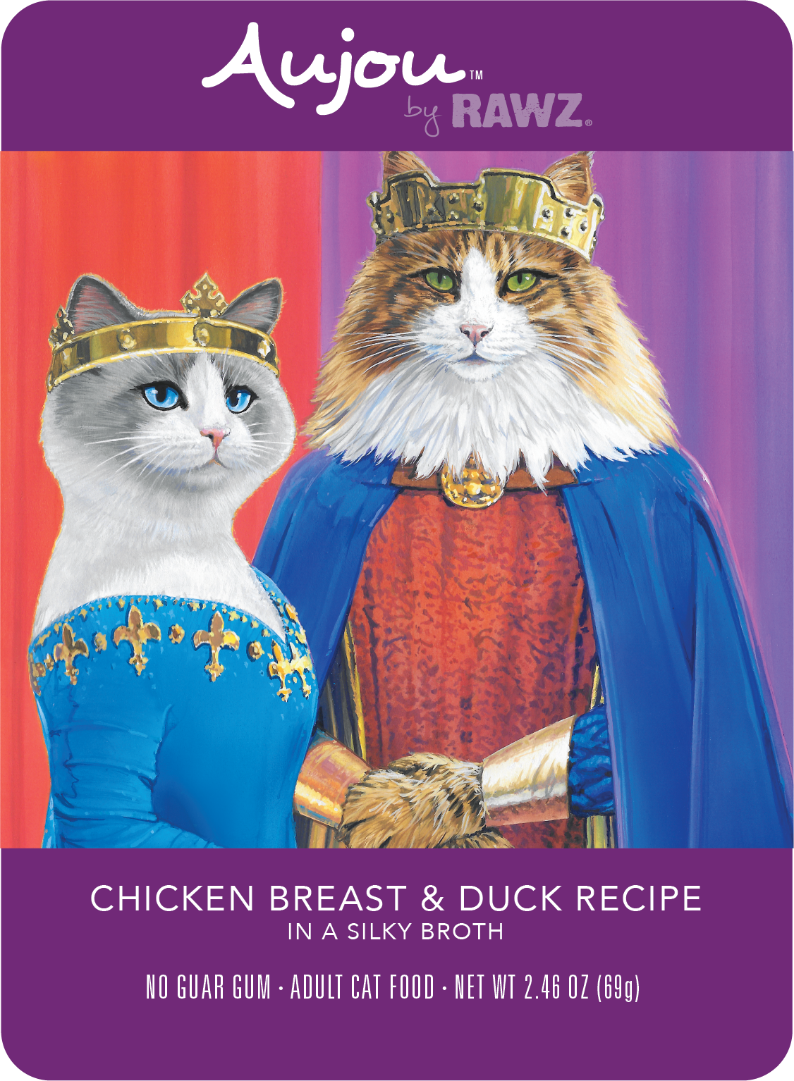 Aujou By RAWZ - Shredded Cat Food Pouches